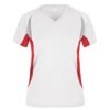 white/red