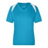 turquoise/white