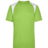 lime-green/white