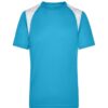 turquoise/white